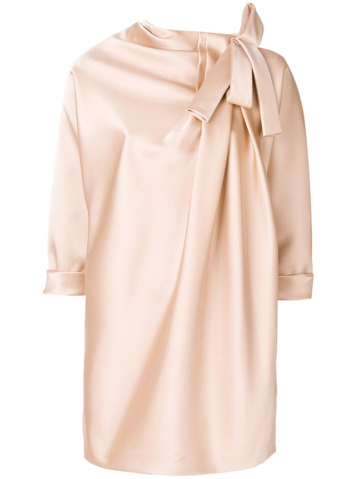 Marc Jacobs Bow Detail Dress - Nude & Neutrals