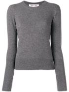 Dvf Diane Von Furstenberg 100% Cashmere Melange Pullover - Grey