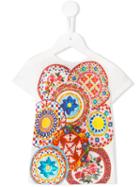 Dolce & Gabbana Kids - Printed T-shirt - Kids - Cotton - 36 Mth, White