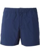 Ron Dorff - Eyelet Swim Shorts - Men - Polyamide/polyester - Xl, Blue, Polyamide/polyester