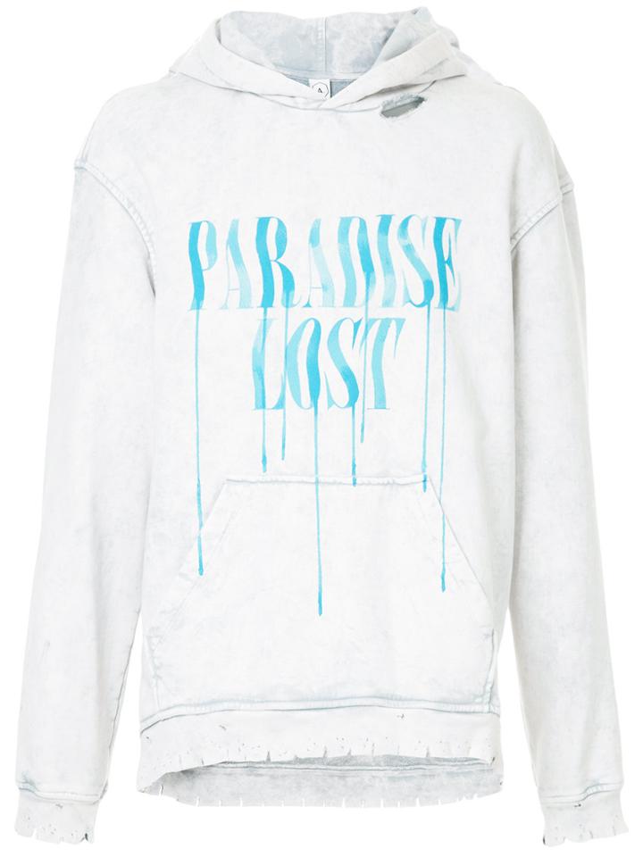 Alchemist Paradise Lost Printed Hoodie - Grey