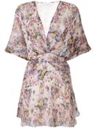 Iro Patterned Dress - Grey