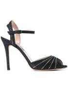 Sjp Collection High Heel Sandals - Black