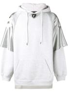 Alexander Wang Alexander Wang - Man - Hoodie Logo Back - Grey
