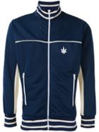 Palm Angels Zipped Sweatshirt, Men's, Size: Small, Blue, Polyester