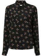 Saint Laurent Floral Shirt - Black