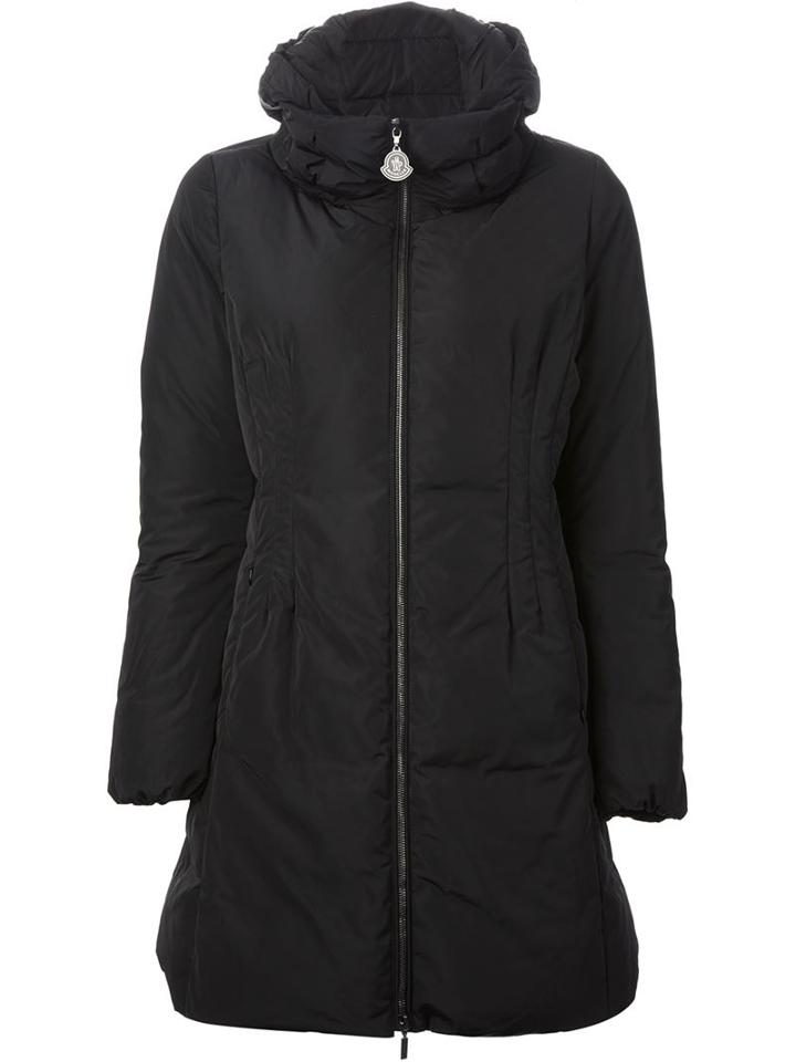 Moncler 'renne' Padded Coat, Women's, Size: 5, Black, Polyester/polyamide/feather Down