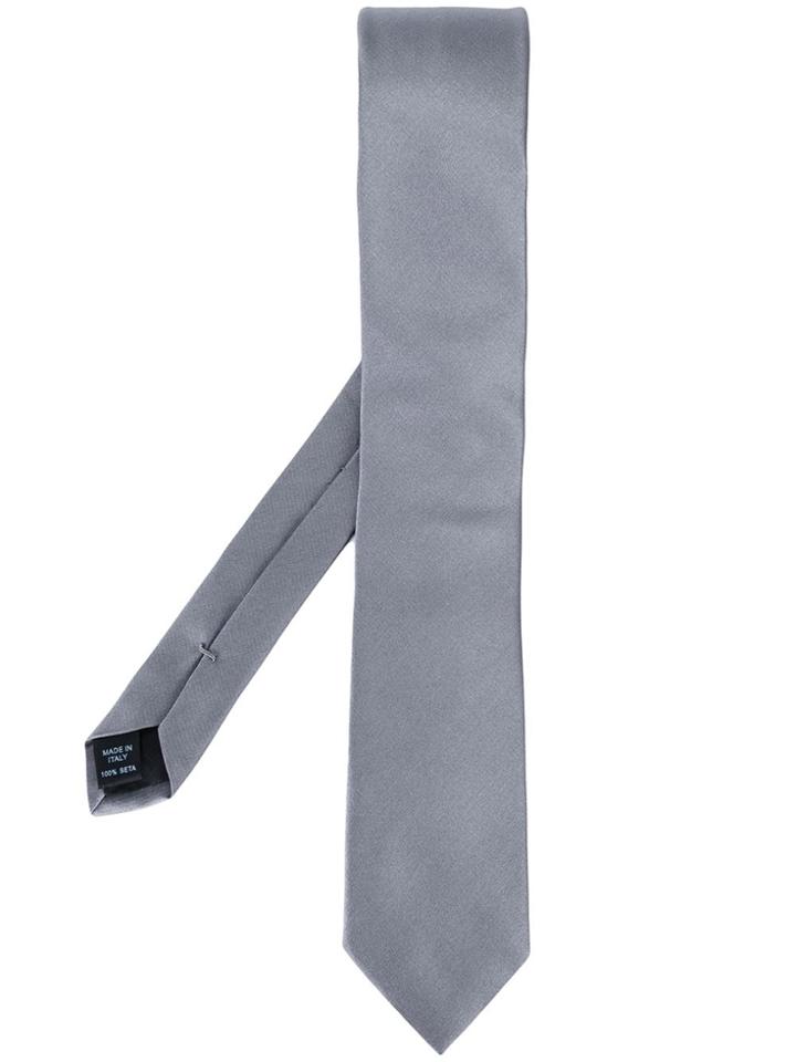 Dolce & Gabbana Silk Tie - Grey