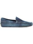 Tod's City Gommino Driving Shoes - Blue
