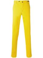 Pt01 - Slim-fit Trousers - Men - Cotton/spandex/elastane - 50, Yellow/orange, Cotton/spandex/elastane