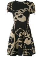 Philipp Plein - Badu Knitted Dress - Women - Polyester/spandex/elastane/viscose - S, Black, Polyester/spandex/elastane/viscose