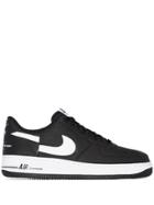 Nike X Comme Des Garçons X Supreme Air Force 1 Sneakers - Black/white
