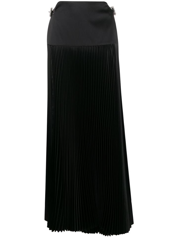 Alexandre Vauthier A-line Pleated Skirt - Black