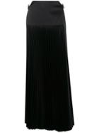 Alexandre Vauthier A-line Pleated Skirt - Black
