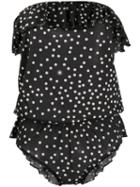Stella Mccartney Polka Dot Playsuit - Black