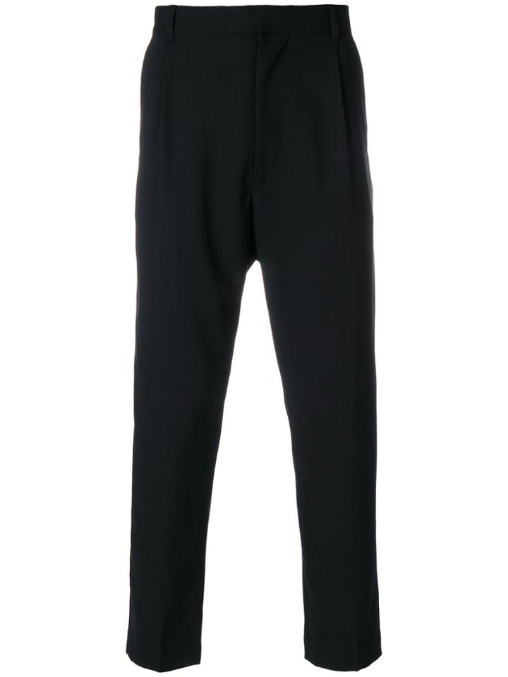 Ann Demeulemeester Blanche Dropped Crotch Trousers - Black