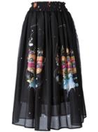 Tsumori Chisato Noah's Ark Skirt, Women's, Size: 3, Black, Polyester