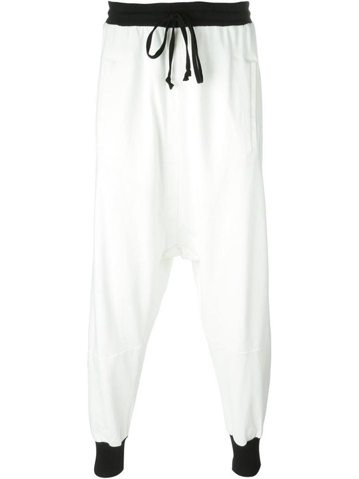 Lost & Found Rooms Loose-fit Trousers, Men's, Size: Medium, White, Cotton