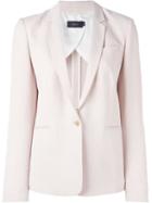 Joseph Will Blazer, Women's, Size: 40, Pink/purple, Linen/flax/viscose