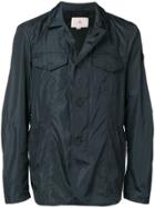 Peuterey Buttoned Waterproof Jacket - Blue