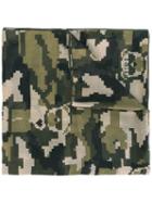 Furla Fenice Scarf, Men's, Green, Silk/modal