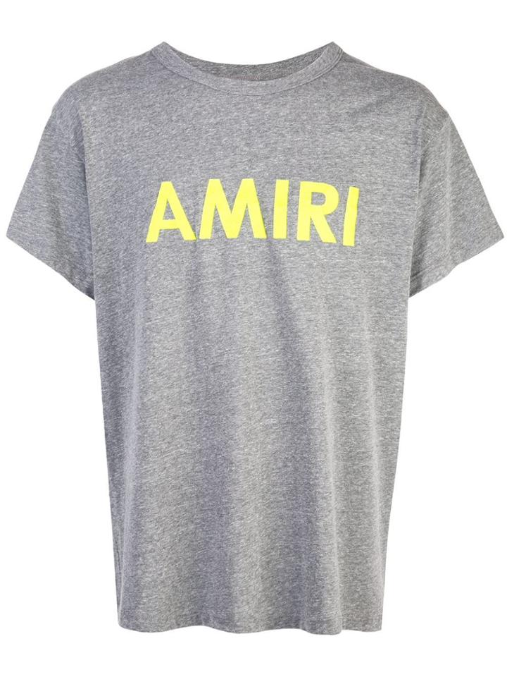 Amiri Logo T-shirt - Grey