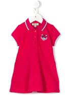 Kenzo Kids - Polo Shirt Dress - Kids - Cotton - 36 Mth, Pink/purple