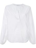 Georgia Alice 'balloon' Shirt, Women's, Size: 10, White, Cotton