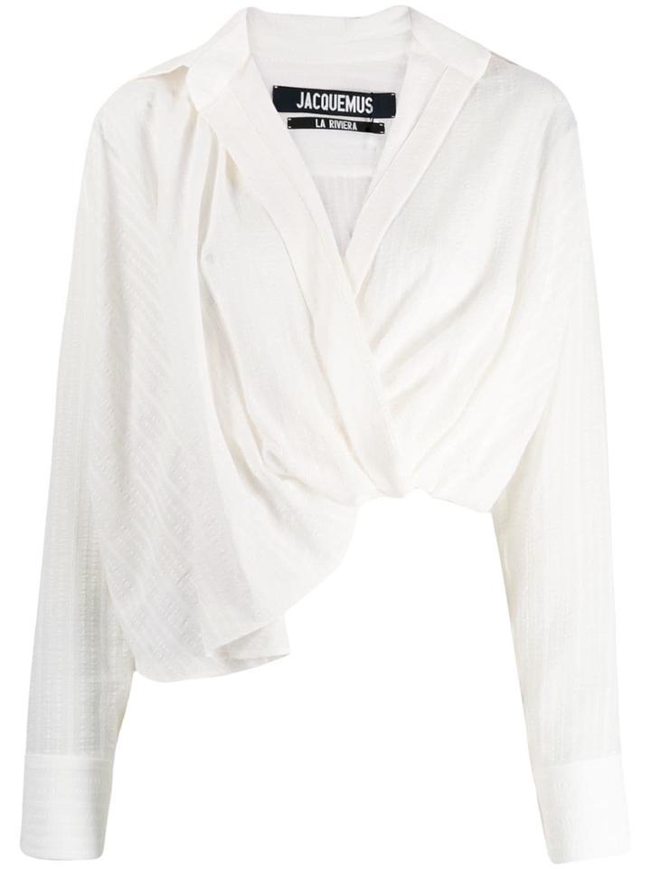 Jacquemus Bahia Knot Shirt - White