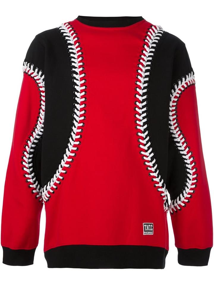 Ktz Lace-up Detailing Sweatshirt