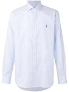 Polo Ralph Lauren Striped Shirt, Men's, Size: 16, White, Cotton