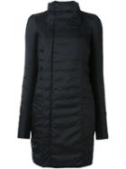 Rick Owens Feather Down Coat, Women's, Size: 44, Black, Cotton/feather Down/polyamide/virgin Wool