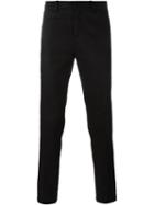 Neil Barrett Classic Tailored Trousers, Men's, Size: 48, Black, Cotton/kapok/spandex/elastane