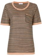 Sonia Rykiel Striped T-shirt - Black