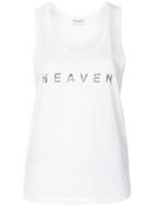 Saint Laurent Heaven Print Vest - White