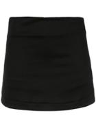 Andrea Bogosian High Waisted Slim Skirt - Black