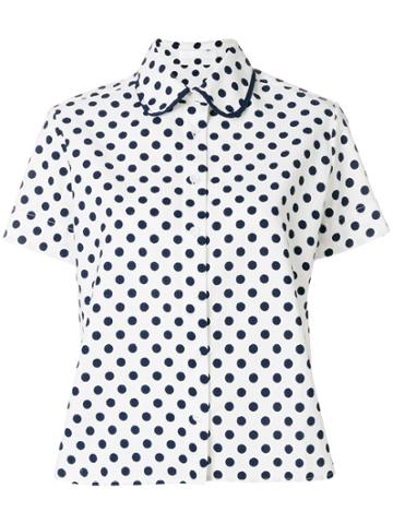 Peter Jensen Peter Pan Collar Shirt - White