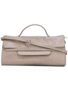 Zanellato Medium 'nina Soft Mars' Tote, Women's, Grey