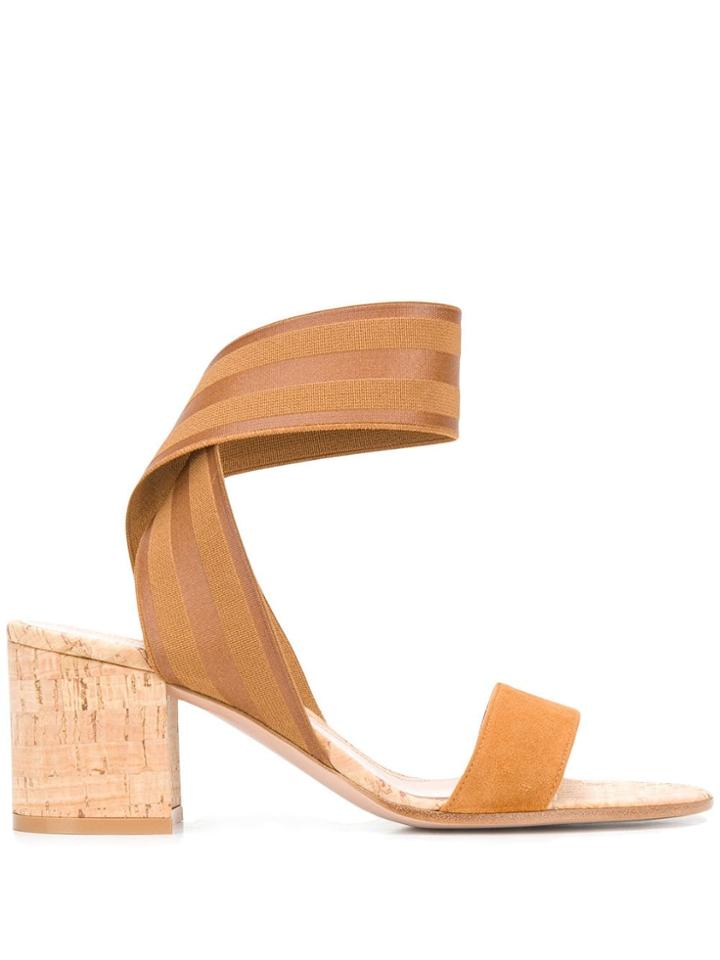 Gianvito Rossi Hailee 60 Sandals - Neutrals