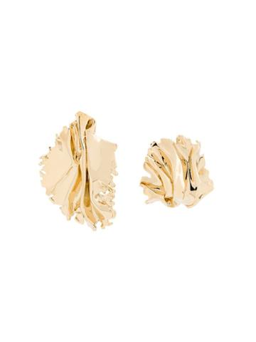 Annelise Michelson Sea Leaves Earrings - Gold
