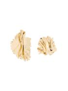 Annelise Michelson Sea Leaves Earrings - Gold