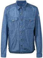 Moncler Denim Effect Shirt Jacket - Blue