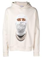 Ih Nom Uh Nit Face Hoodie - Nude & Neutrals