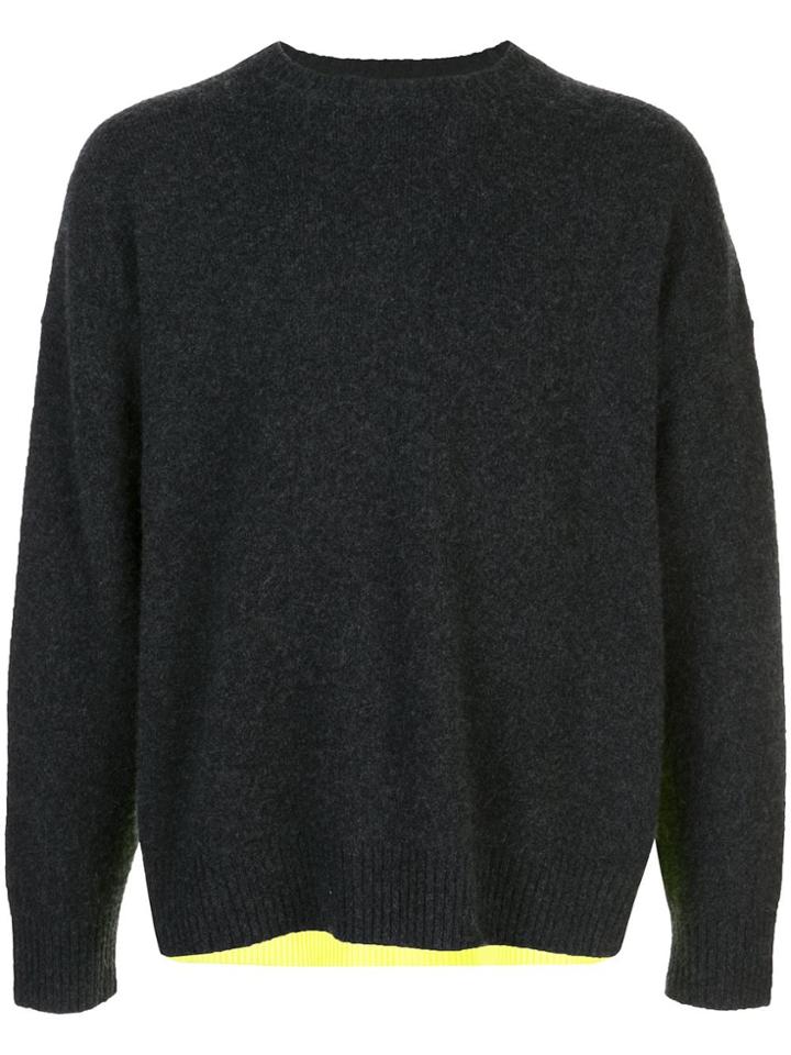 Opening Ceremony Colour-block Jumper - Grey