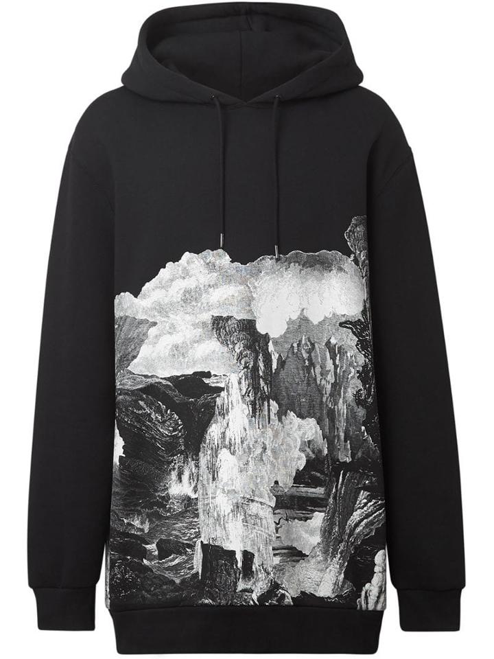 Burberry Dreamscape Print Hoodie - Black