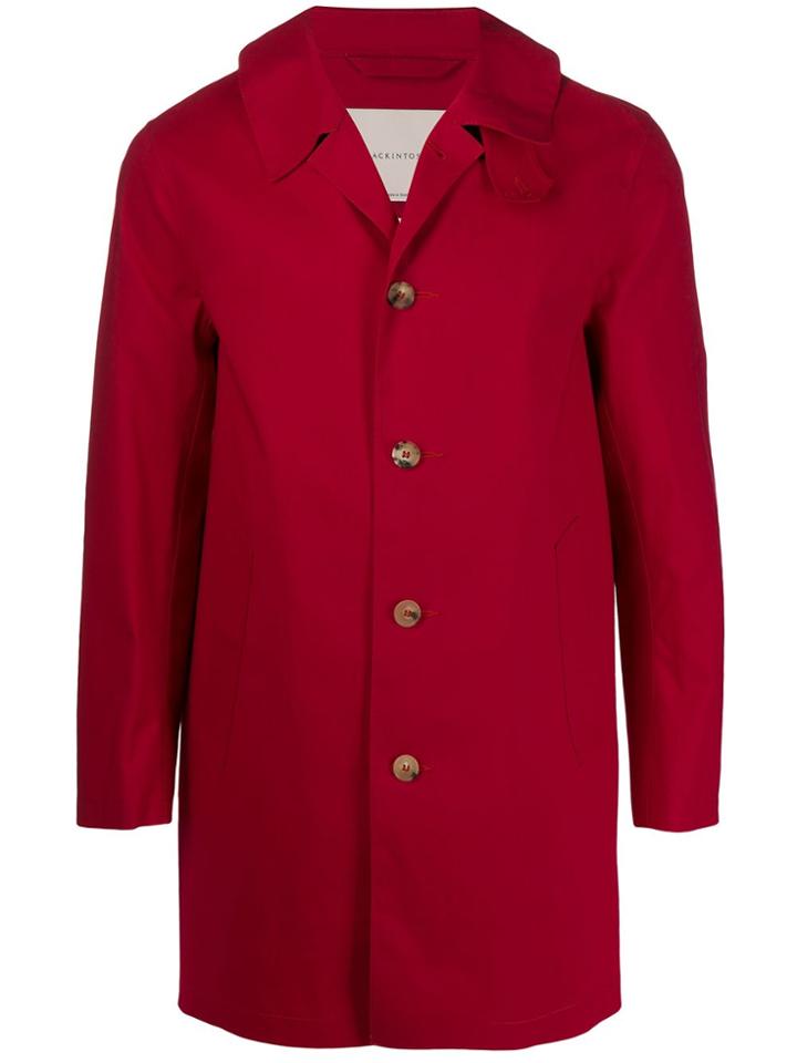 Mackintosh Red Bonded Cotton Short Coat Gr-002/bt