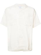 Second/layer Striped Pyjama Shirt - White