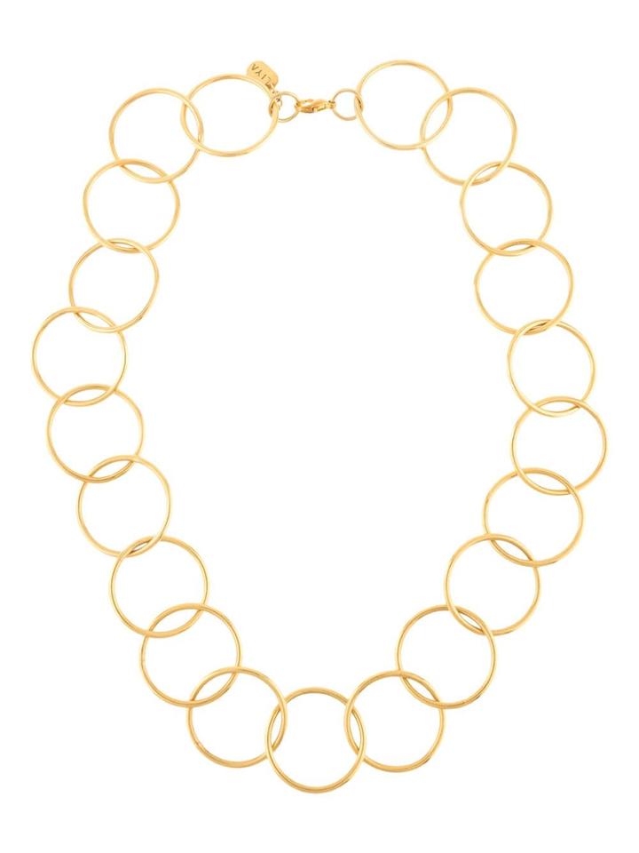 Liya Hoop Chain Necklace - Gold
