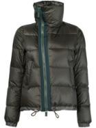 Sacai Padded Jacket, Women's, Size: 2, Green, Goose Down/nylon