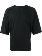 Y-3 Boxy T-shirt, Men's, Size: Large, Black, Cotton